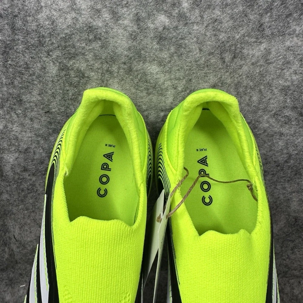 Adidas Copa Pure 3 Elite LL FG Soccer Cleats Mens Size 11.5 Black Green JS6302
